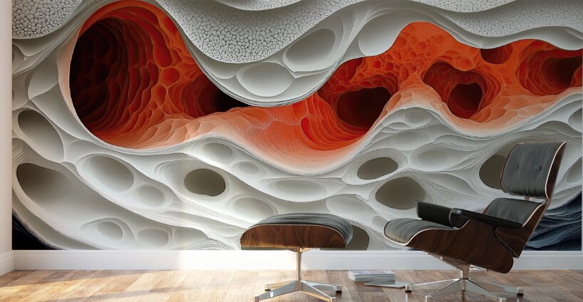 Caverns of Light Y92H7N 62 Wall Murals