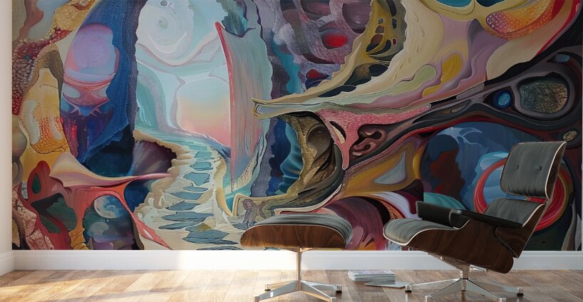 Caverns of Reverie H3N9P2 55 Wall Murals