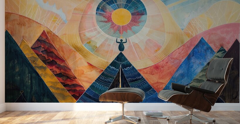 Celestial Ascent H92N3B 55 Wall Murals