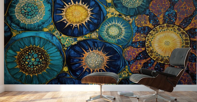 Celestial Blooms ZX492K 57 Wall Murals