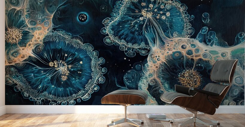 Celestial Bloom NZ92H3 57 Wall Murals