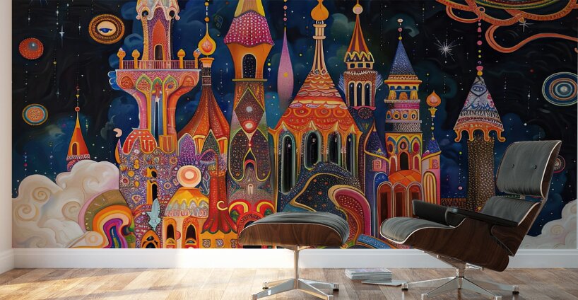 Celestial Castle Dream 92HJ5Z 65 Wall Murals