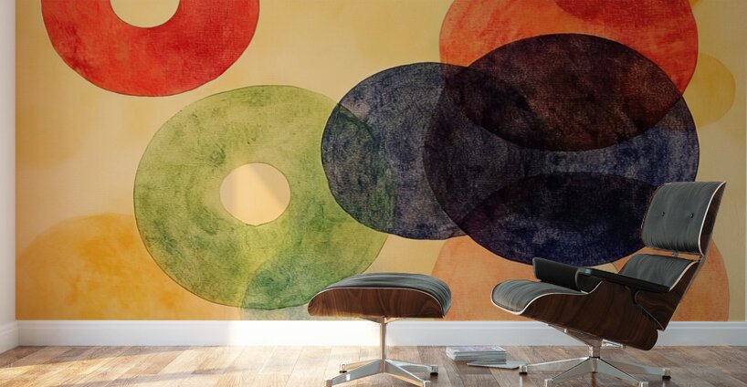 Celestial Circles Dance A729B5 45 Wall Murals