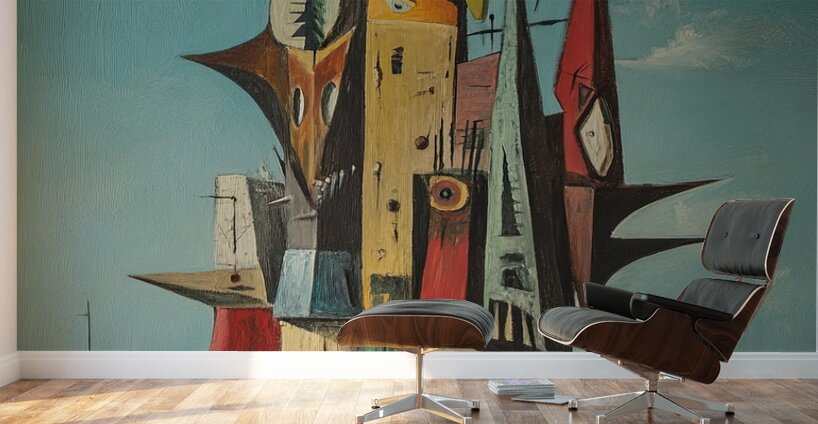 Celestial Citadel Y8G92N 60 Wall Murals