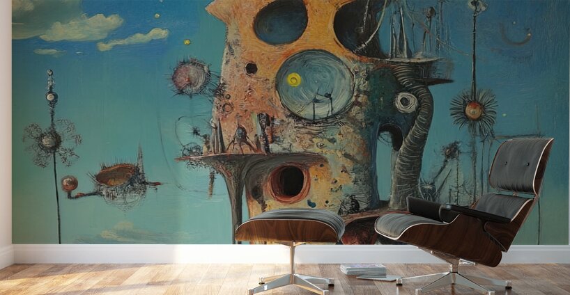 Celestial Clockwork Dream 49Z7N 60 Wall Murals