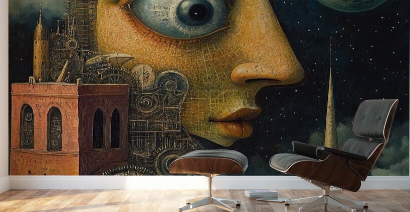 Celestial Cognition 48H9N2 62 Wall Murals