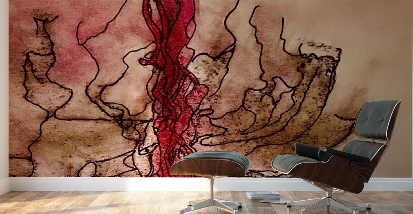La flamme  Wall Murals
