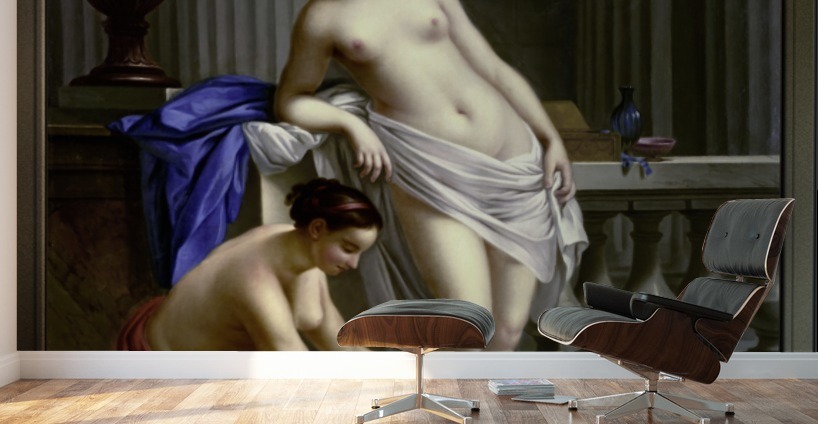 Greek Woman at the Bath by Joseph-Marie Vien Wall Murals