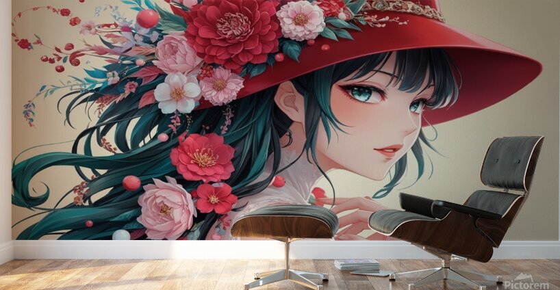 illustration captivante Wall Murals