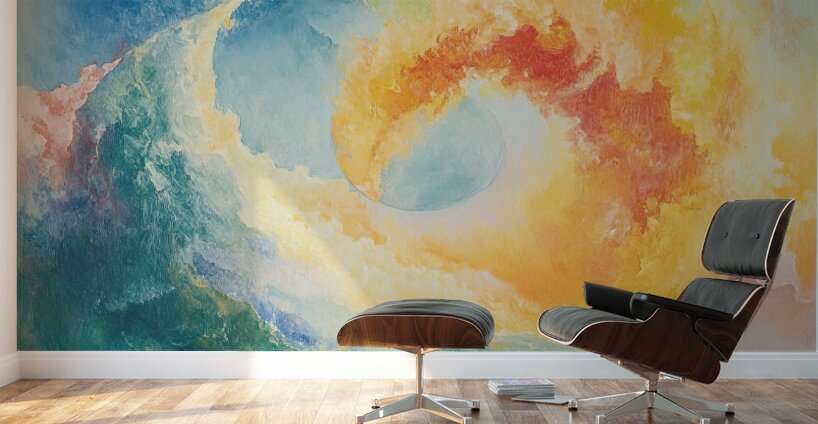 Celestial Embrace H92N3P 63 Wall Murals