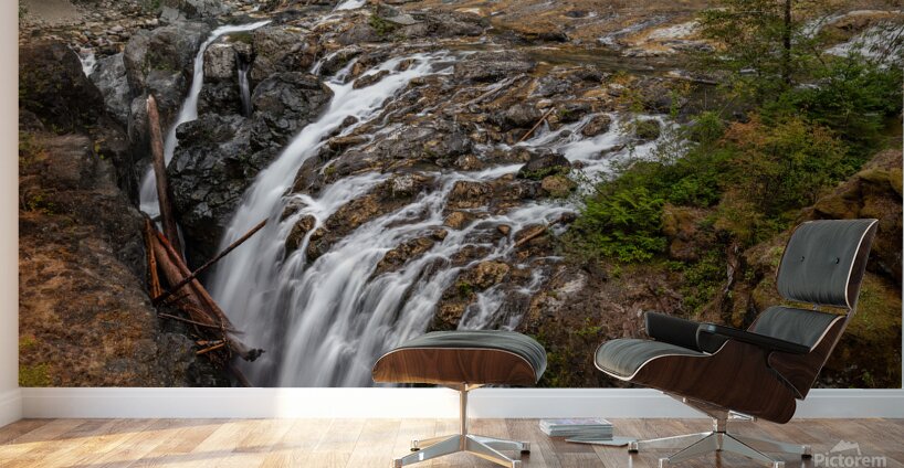 Englishman River Falls Vancouver Island 1 Wall Murals