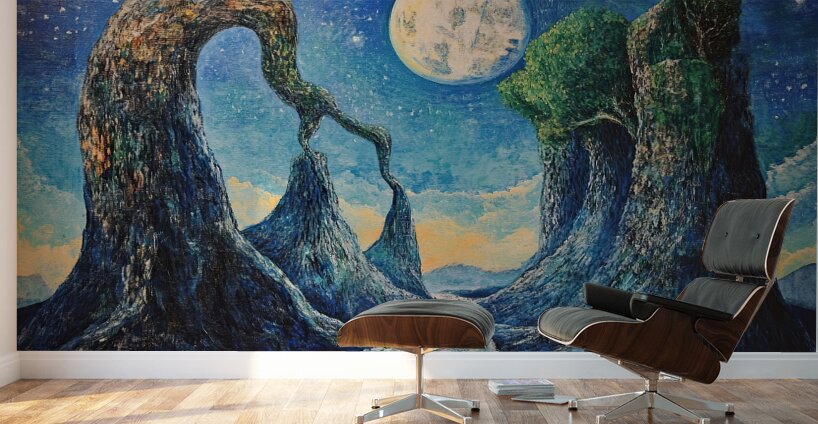 Celestial River Passage H92D3N 55 Wall Murals