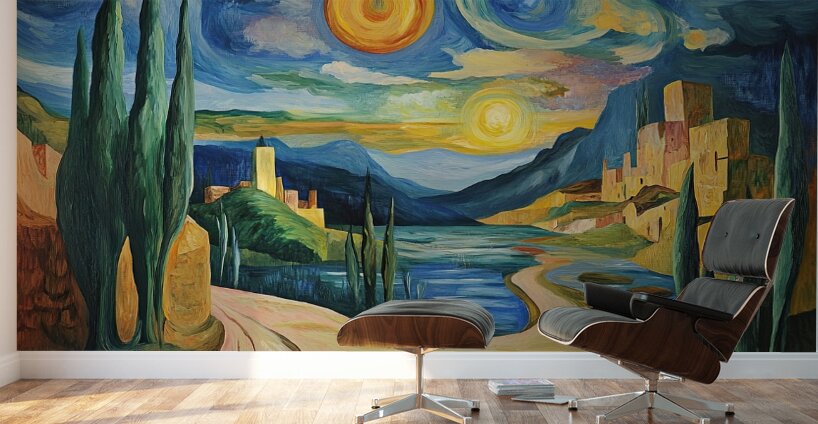 Celestial River Passage Z92HNP 60 Wall Murals