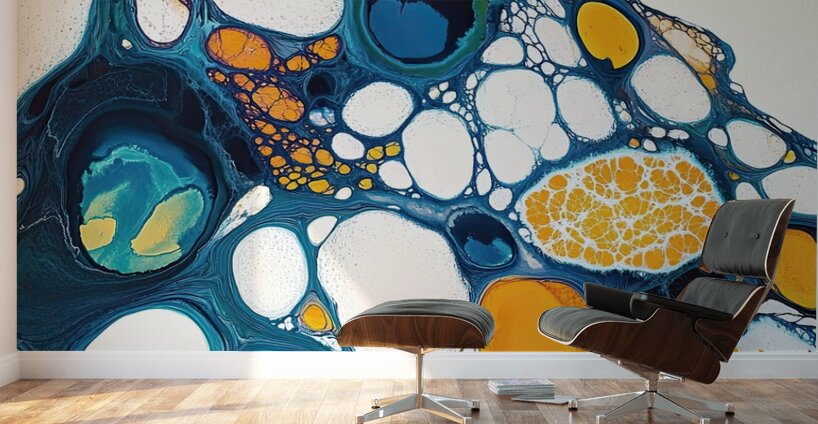 Cellular Flow 2P9H7N 60 Wall Murals