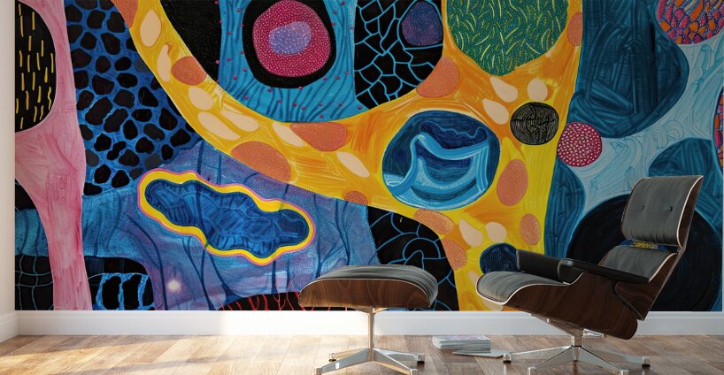 Cellular Dreams 7P9H2N 57 Wall Murals