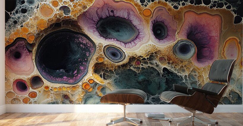 Cellular Dreams H9P4N2 55 Wall Murals