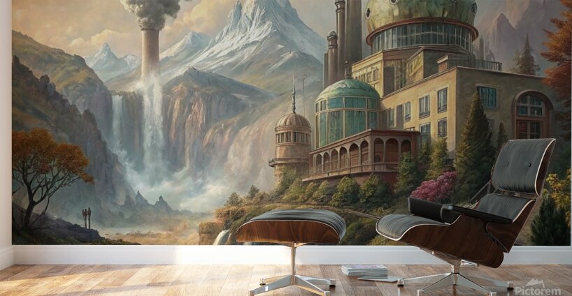 Floral Factories Wall Murals