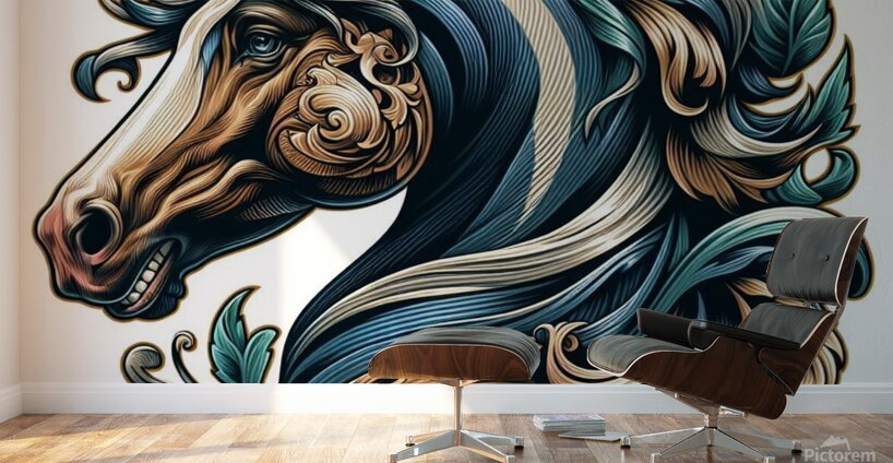 art cheval Wall Murals