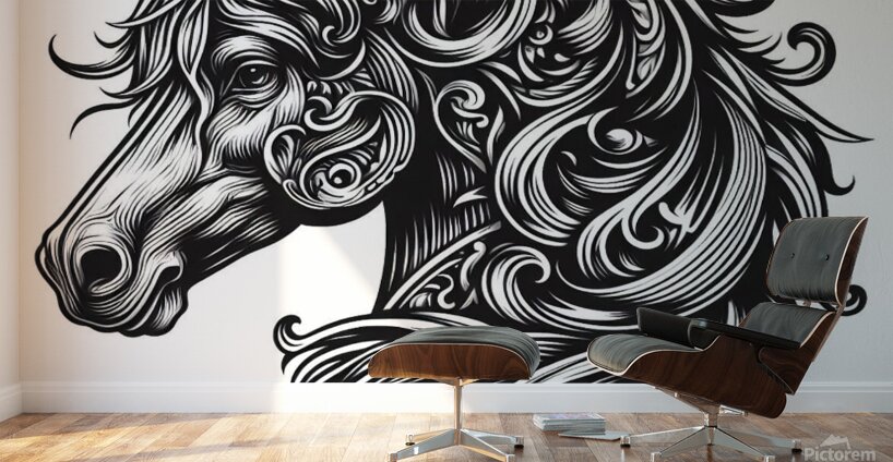 art cheval Wall Murals