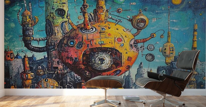 Celestial Mechanism 9P3H2N 60 Wall Murals