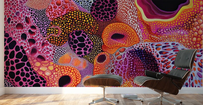 Cellular Dreams H9P4N2 57 Wall Murals