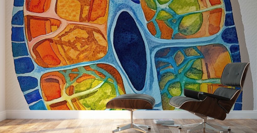 Cellular Harmony AB92C3 55 Wall Murals