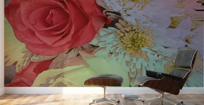 Flower arrangement 5 Wall Murals