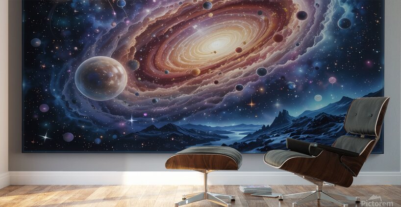 Celestial Wonders: A Cosmic Journey Wall Murals
