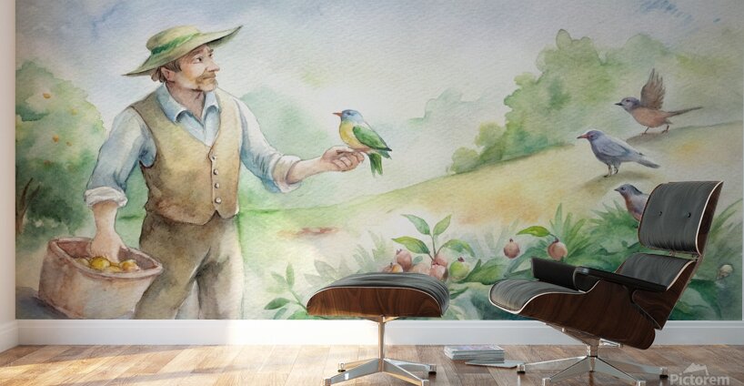 Harmony in the Garden Wall Murals