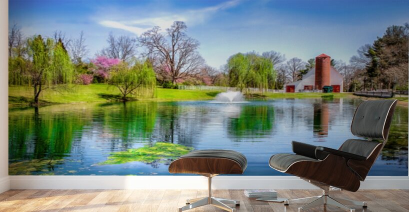 Allandale Lake in Spring Wall Murals