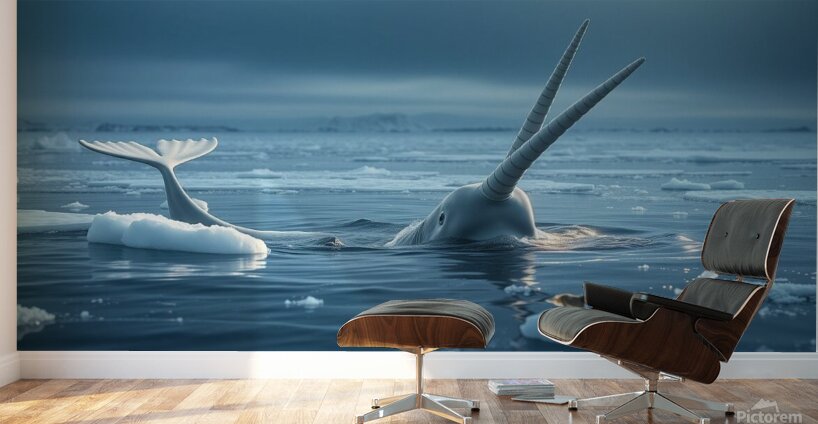Narwhal’s Unicorn Moment Wall Murals