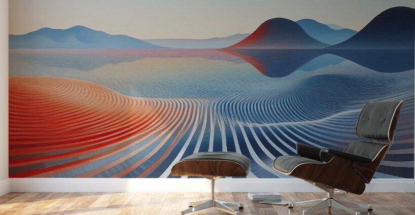 Chromatic Horizon VZ92HJ 60 Wall Murals