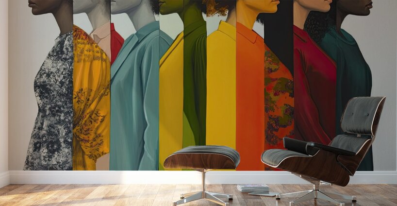 Chromatic Humanity 7H9N2P 57 Wall Murals