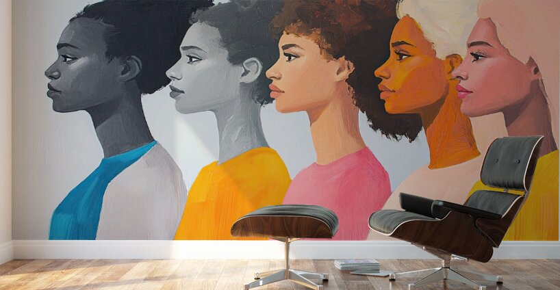 Chromatic Humanity 529HJZ 57 Wall Murals