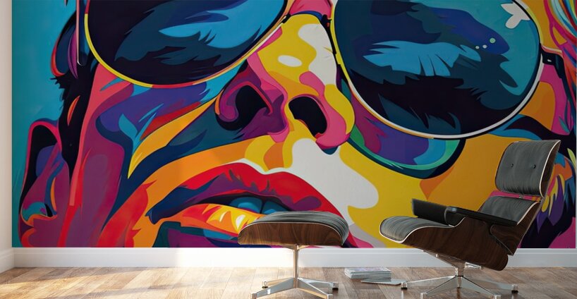 Chromatic Icon 28H9N4 55 Wall Murals