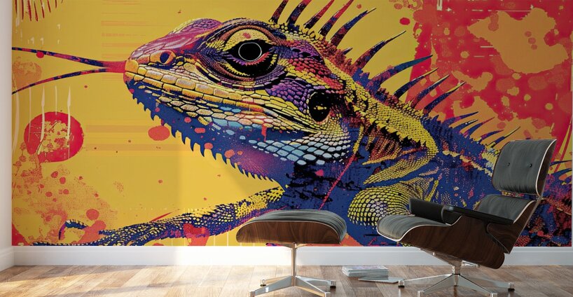 Chromatic Iguana KH295N 51 Wall Murals
