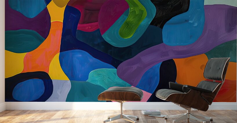 Chromatic Interplay 42HK9P 57 Wall Murals