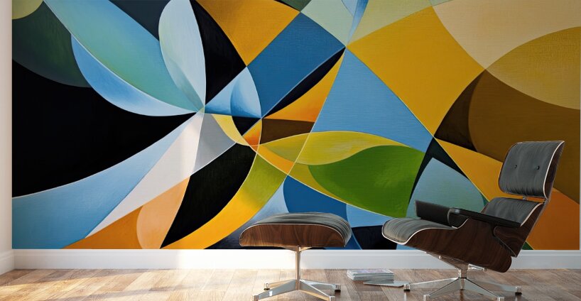 Chromatic Interplay 48H9P 59 Wall Murals