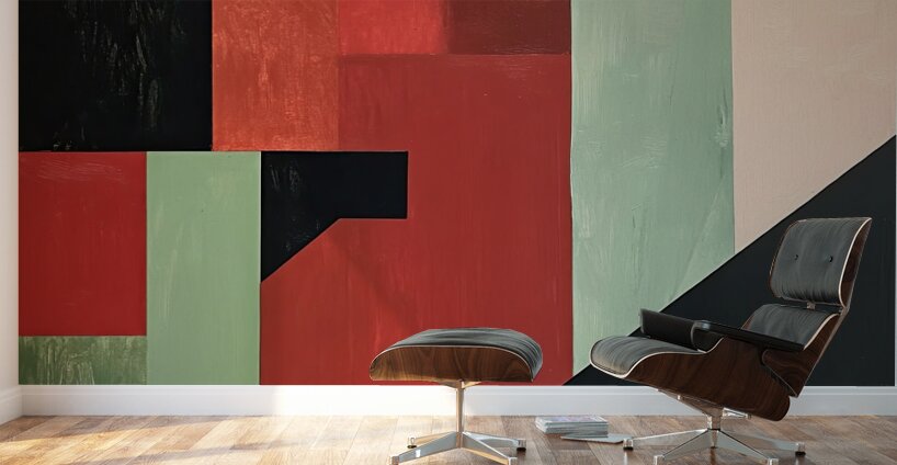 Chromatic Interplay 52H9N 58 Wall Murals