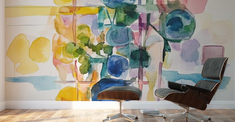 Chromatic Interplay 7H3N2P 47 Wall Murals