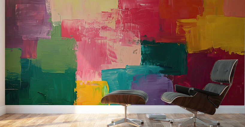 Chromatic Interplay 7HG92N 55 Wall Murals