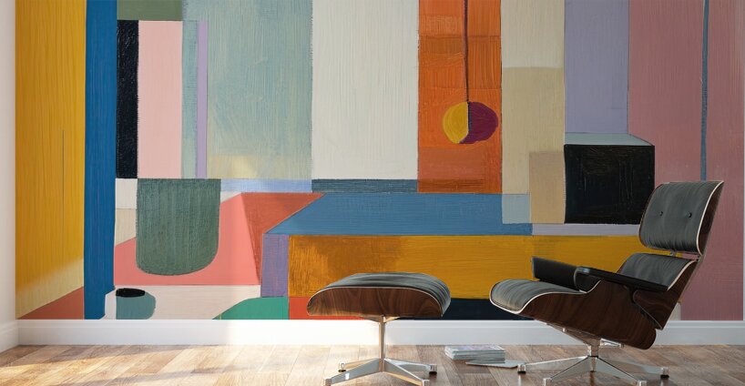 Chromatic Interplay 7P39N 55 Wall Murals