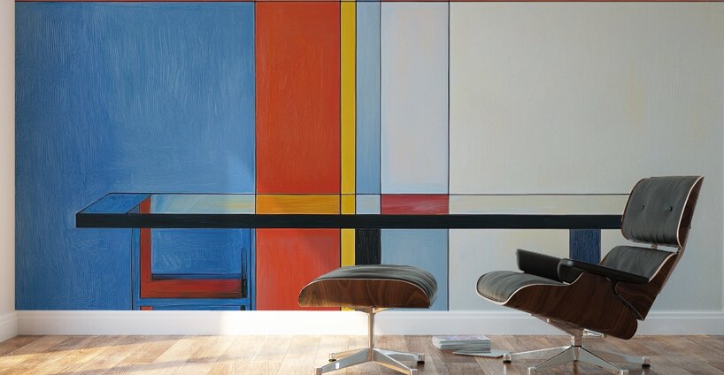 Chromatic Interplay 7P3HN 65 Wall Murals