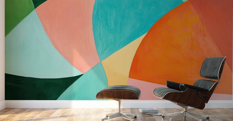 Chromatic Interplay H3N9P2 55 Wall Murals