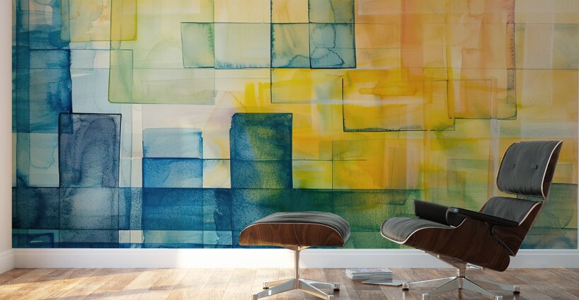 Chromatic Interplay Y59H2N 58 Wall Murals