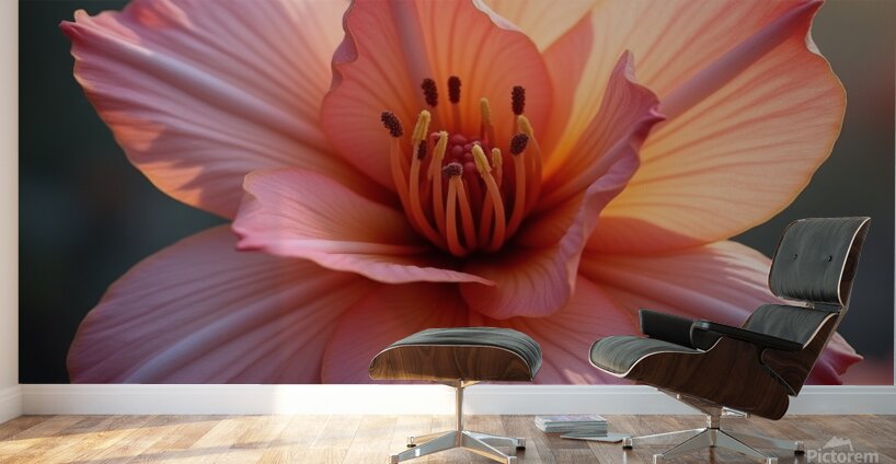Flux Dev Create a series of artistic flower image Wall Murals