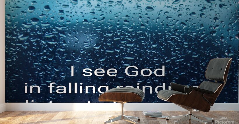 I see God Wall Murals