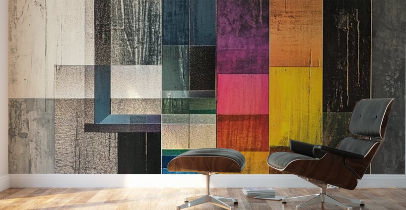 Chromatic Intersections 7B9P2H 55 Wall Murals