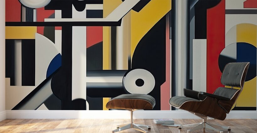 Chromatic Machinery Y59H2N 64 Wall Murals