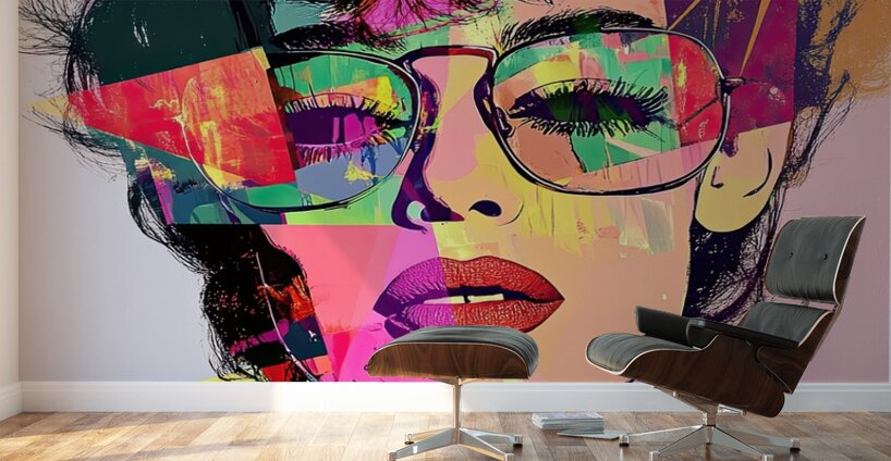 Chromatic Muse 2P9H3N 55 Wall Murals